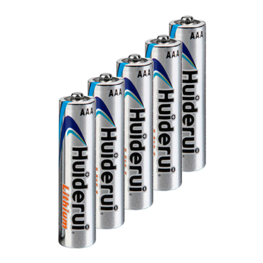 10XBATT-AAA-FR03 Huiderui   AAA battery pack / FR03 / 24LF   10 units   Voltage 1.5 V   Lithium   Nominal capacity 1000 mAh 