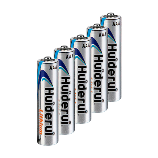 10XBATT-AAA-FR03 Huiderui   AAA battery pack / FR03 / 24LF   10 units   Voltage 1.5 V   Lithium   Nominal capacity 1000 mAh 