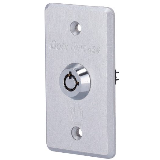 EXITBUTTON307-SLIM Push button with key   Professional use   Tested 500.000 uses 