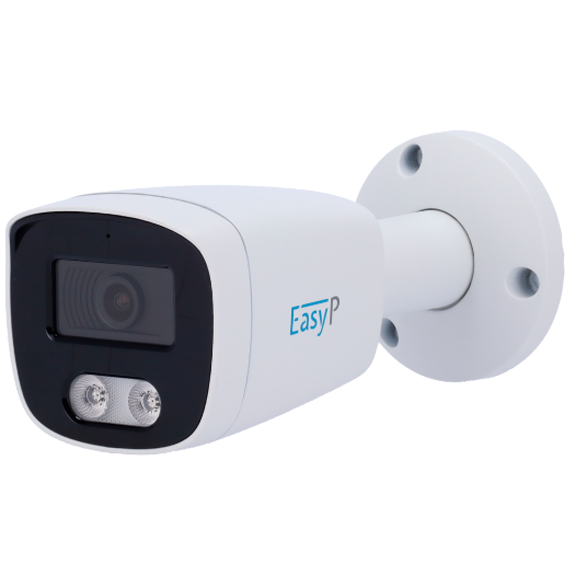EP-IPB120A-4 EASY P AI IP Bullet Camera   4MP | Lens 2.8 mm   IR 25 m | Mic 