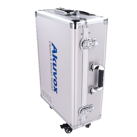 AK-DEMOKIT, Vitrina, Akuvox video portafoni, WiFi ruter i PoE preklopnik