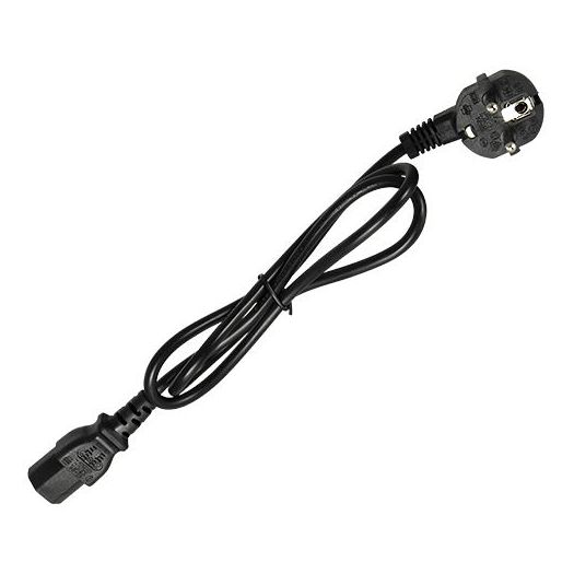 AC-EU-C14F, Kabel za utičnicu, Konektor QT3, Kompatibilno s utikačima tipa F, 250VAC / 16A MAX