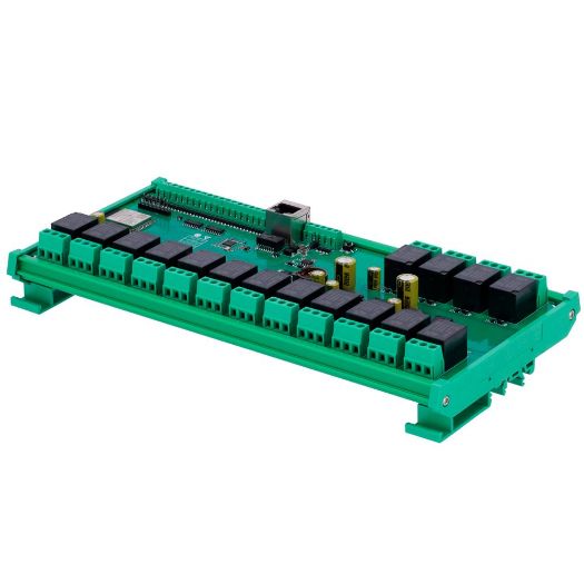DT-R016, Modul za prikupljanje podataka i upravljanje, 16-znamenkasti unosi. 16 relejnih izlaza (NO/NC)