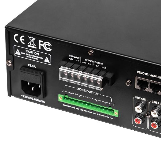 DSPPA-DMA6500U, Digitalni matrični mikser, Pojačalo 100V, USB Svirač / FM radio / Bluetooth