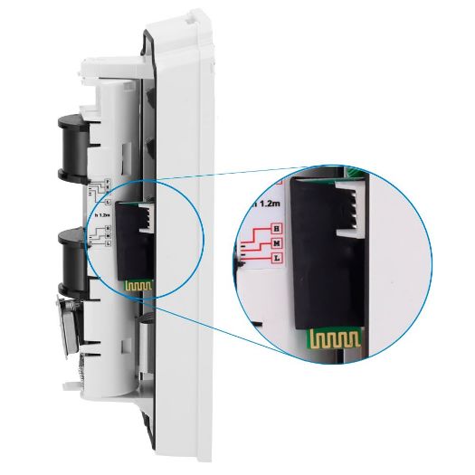 DV-BTLINK, Twovi, Bluetooth konfiguracijski modul, Kompatibilno s Duevi detektorima