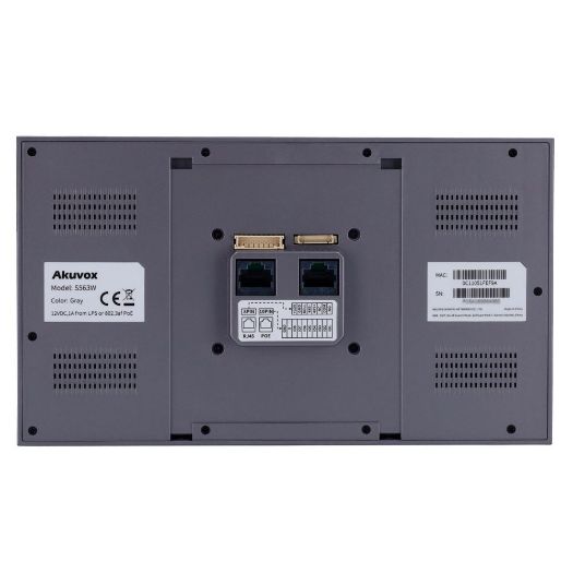 AK-S563W, Android 12.0 monitor za video interfonski sustav, IPS zaslon od 8"