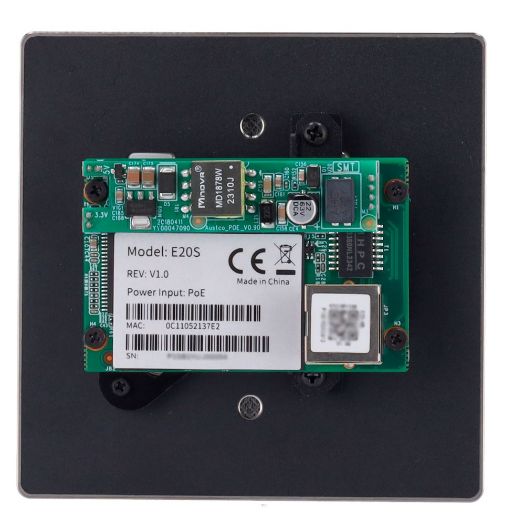 AK-E20S, Vandalski, IP sustav za portafonska vrata zaštićen IK10, Dvosmjerni zvuk, PoE, SIP standard | Kompaktna veličina