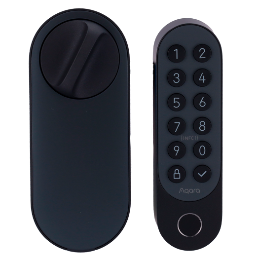 AQ-EL-D02D-B Aqara Smart lock U200 Black   Matter over Thread / Bluetooth &amp; NFC  