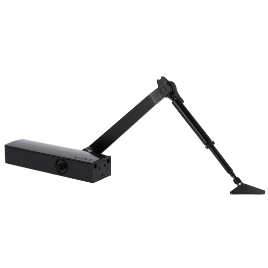 DR-D-22194/B Articulated arm door closer   Surface and reversible installation 
