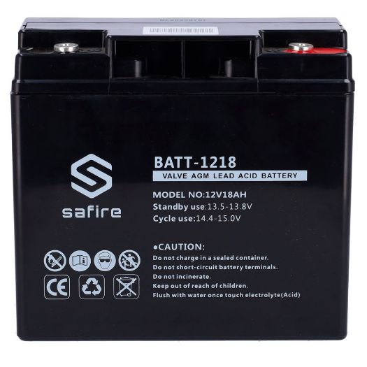 BATT-1218, Punjiva baterija, Voditelj godišnje skupštine, tehnologija kiselina, Napon 12 V