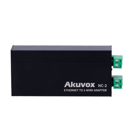 AK-NC-2, IP pretvarač u 2 niti, 1 grupa od 2 niti, 1 TCP/IP grupa s RJ45 | PoE Izlaz