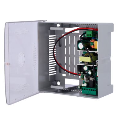 AC-12DC5A-BAT7AH-P Power supply for access control   Configurable NO/NC 