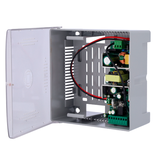 AC-12DC5A-BAT7AH-P Power supply for access control   Configurable NO/NC 