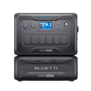 BL-AC300-1xB300K, Bluetti kućni komplet baterija, Kapacitet 2765 Wh, Snaga 3000 W
