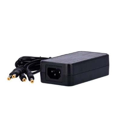 DC12V5A, Preklopno napajanje, Izlaz DC 12 V 5 A, 4 izlaza, Stabilizirano