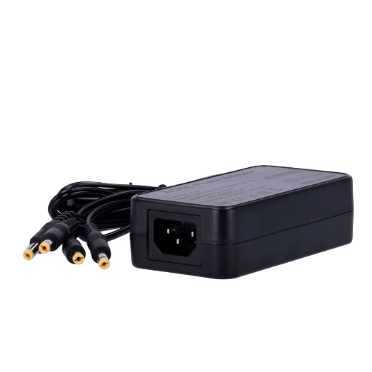 DC12V5A Switching Power Supply   Output DC 12 V 5 A   4 outputs   Stabilised 