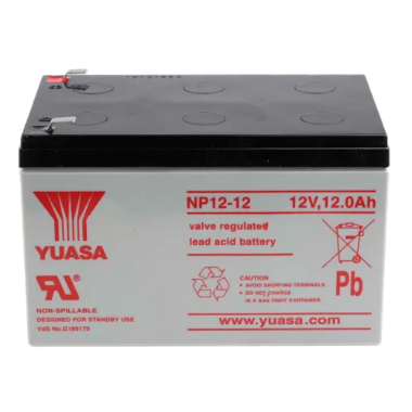 BATT-NP12-12 Yusa NP12 12   Rechargeable battery   AGM lead acid technology 