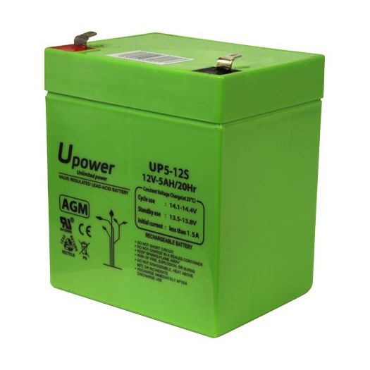 BATT-1250-U, Upower, Punjiva baterija, Voditelj godišnje skupštine, tehnologija kiselina, Napon 12 V