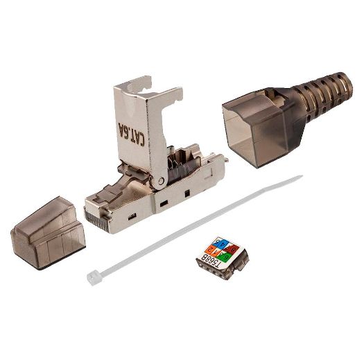 CON300-FTP6A-TL, Konektor RJ45, Kompatibilan s Cat FTP kabelom 6A, Metalno kućište