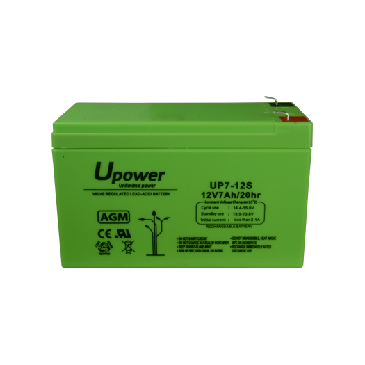 BATT1270-U Upower   Rechargeable battery   AGM lead acid technology   Voltage 12 V 