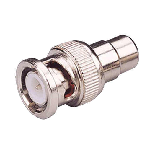 CON210 Connector   BNC male   RCA female   25 mm (D)   10 mm (W)   5 g