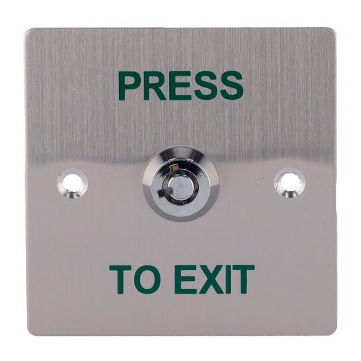 EXITBUTTON307, Pritisnite gumb s ključem, Profesionalna upotreba, Testirano na 500.000 upotreba