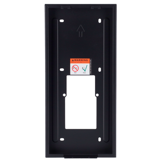 AK-BR-R28-S Video door phone bracket   Akuvox specific AK R27(8)A   Dimensions: 279 (H) x 129 (W) x 28 (D) mm 
