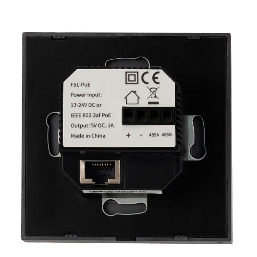 AK-KIT-E12PS51-POE Android home automation and video door entry kit   IP &amp; WiFi | Board and monitor 