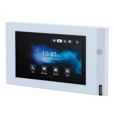 AK-S562W-WHITE, Linux monitor za video interfon, 7" TFT zaslon, Dva, kristalno čist zvuk | Jednostavno korisničko sučelje