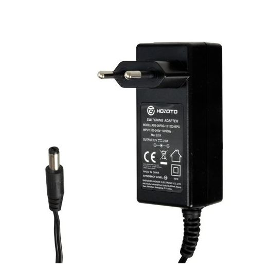 DC12V2A, Napajanje, Izlaz DC 12 V 2 A, 1 izlaz, Standardna utičnica, Stabilizirano