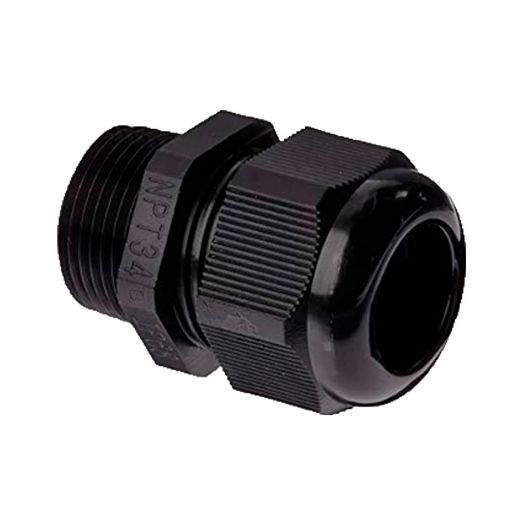CABLE-GLAND-NPT3/4-BLACK, Vodootporni spoj, Promjer između 13, 18 mm