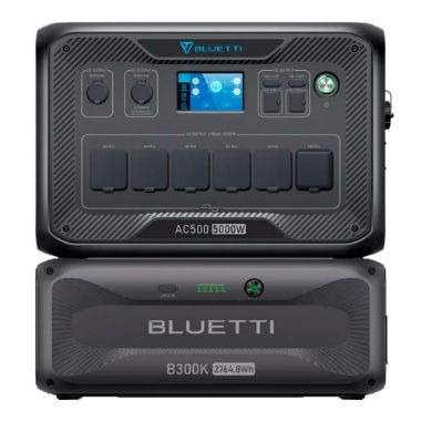 BL-AC500-1xB300K, Bluetti kućni komplet baterija, Kapacitet 2765 Wh, Snaga 5000 W