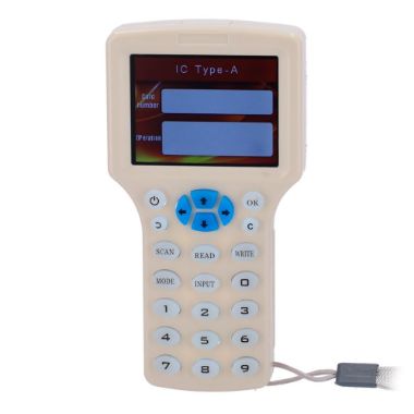 ENCODER-MFEM, Čitač RFID kartica, pisac, 3" TFT zaslon i tipkovnica, Identifikacija i kloniranje kartice