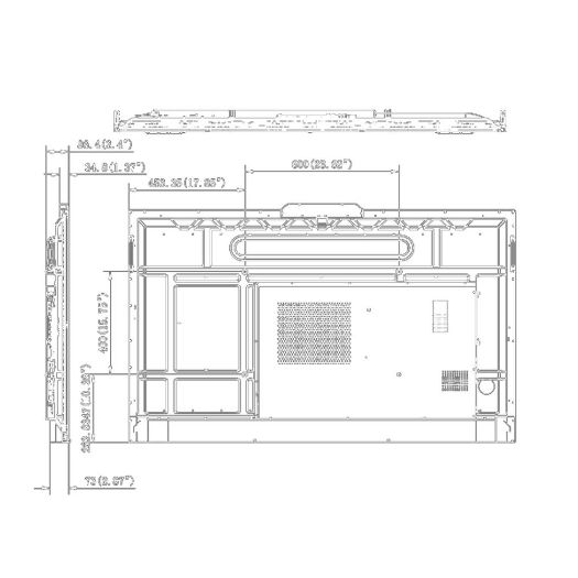 DS-D5B65RB-B, Kolaborativni monitor 65" 4k DLED, Omjer kontrasta slike 1200:1