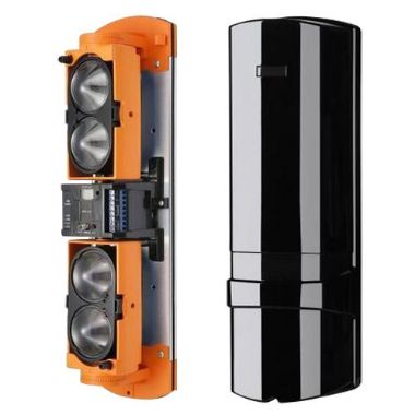 ABH-150L, Infracrveni detektor barijere, Ožičeno | 4 grede | Funkcija I ILI, Maks. udaljenost detekcije 150 / 450 m