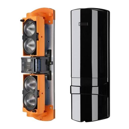 ABH-150L, Infracrveni detektor barijere, Ožičeno | 4 grede | Funkcija I ILI, Maks. udaljenost detekcije 150 / 450 m