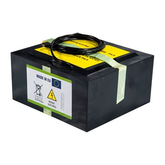 BATT-60V-6000WH, Zincair baterija, Napon 6,0 V, Kapacitet 6000 Wh, 162 x 396 x 190 mm / 12.55 kg