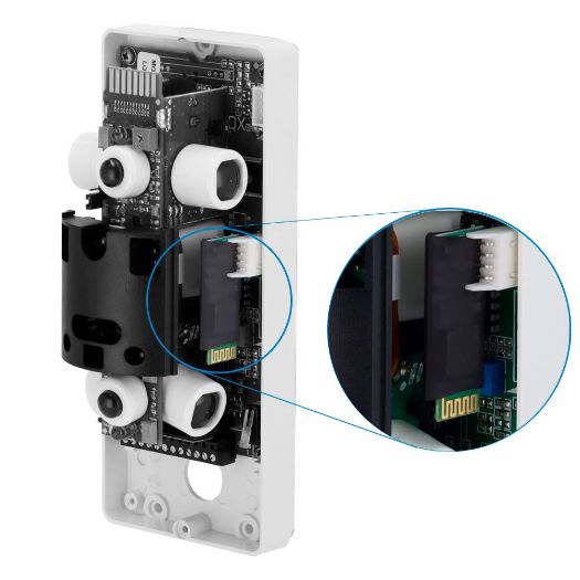DV-BTLINK, Twovi, Bluetooth konfiguracijski modul, Kompatibilno s Duevi detektorima