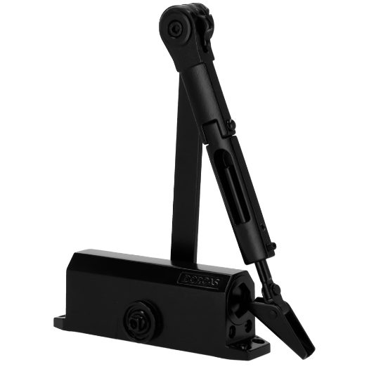 DR-D-22207/B Articulated arm door closer   Surface and reversible installation 