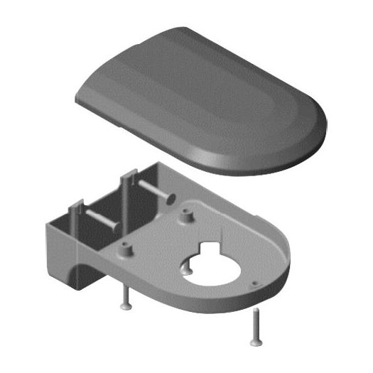 CBOX-DM-115, Zidni nosač za Dome kameru, Bijela boja, Izrađeno od plastike