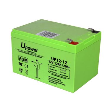 BATT-1212-U, Upower, Punjiva baterija, Voditelj godišnje skupštine, tehnologija kiselina, Napon 12 V