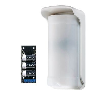 DV-MOSKITO-K, Duevi vanjski detektor niske potrošnje energije, Integrirano s Ajax odašiljačem (ugrađenim