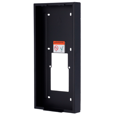 AK-BR-R28-S Video door phone bracket   Akuvox specific AK R27(8)A   Dimensions: 279 (H) x 129 (W) x 28 (D) mm 