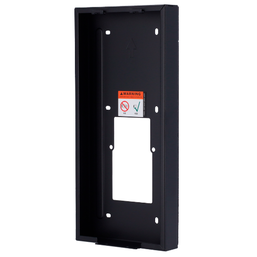 AK-BR-R28-S Video door phone bracket   Akuvox specific AK R27(8)A   Dimensions: 279 (H) x 129 (W) x 28 (D) mm 