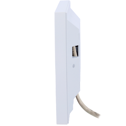 AK-S562-S-WHITE Linux monitor for video intercom   7" TFT display [%VAR%] | Surface mounting 