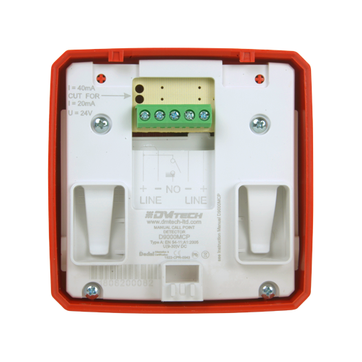 DMT-D9000-MCP-R Conventional resettable push button   Certificate EN54 