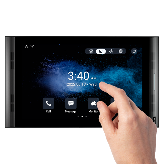 AK-S567G Android 12.0 monitor for video intercom system   IPS display of 10" with Google Services 