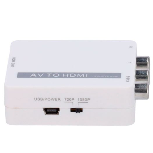 AV-HDMI-CONVERTER, AV na HDMI pretvarač, 1 AV ulaz, 1 HDMI izlaz, Izlazna rezolucija 1080p
