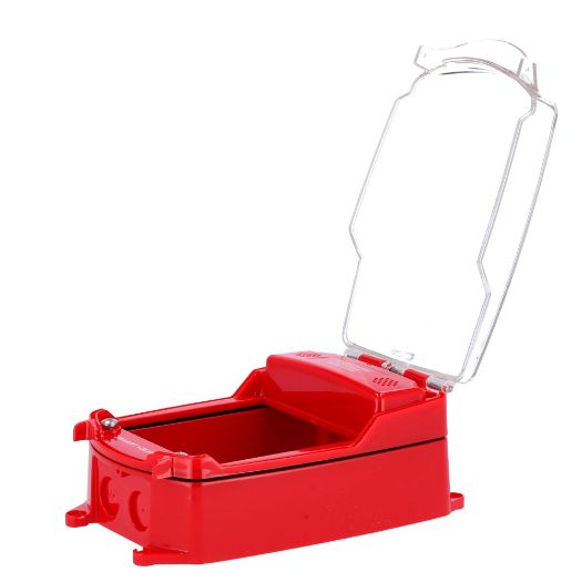 ADV-20-WHCP-BBR, Napredno, Zaštitno kućište, Vodootporno IP65, Kompatibilno s naprednim tipkama za vatrodojavu