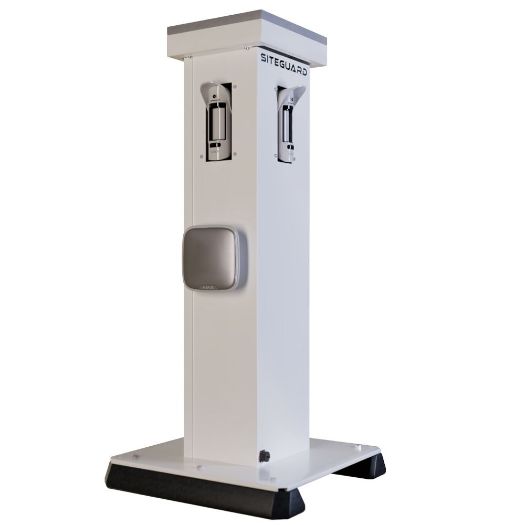 AJ-SITEGUARD-W, Toranj za zaštitu perimetra 360, Solarno napajanje / Foto provjera